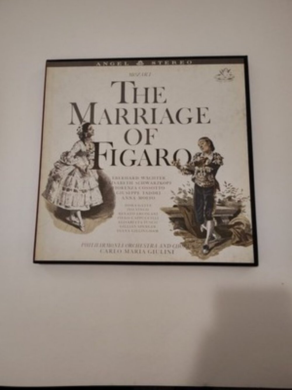 MOZART Don Giovanni 4xLP Box Set STEREO Angel Records 3605 D/L Joan Sutherland
